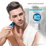 Barbeador elétrico portátil para homens e mulheres